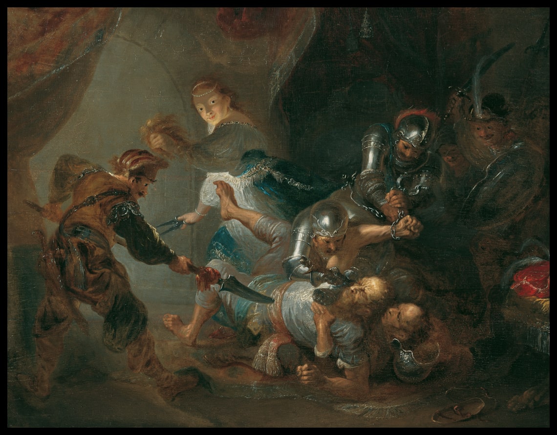 The blinding of Samson