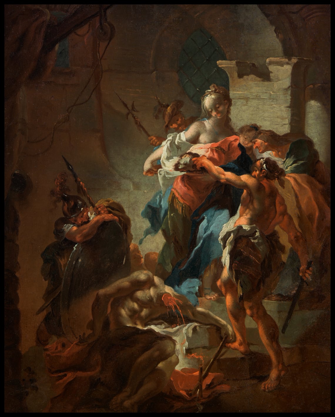 The beheading of John the Baptist
