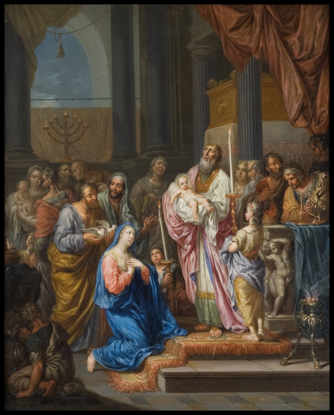 Offering in the temple