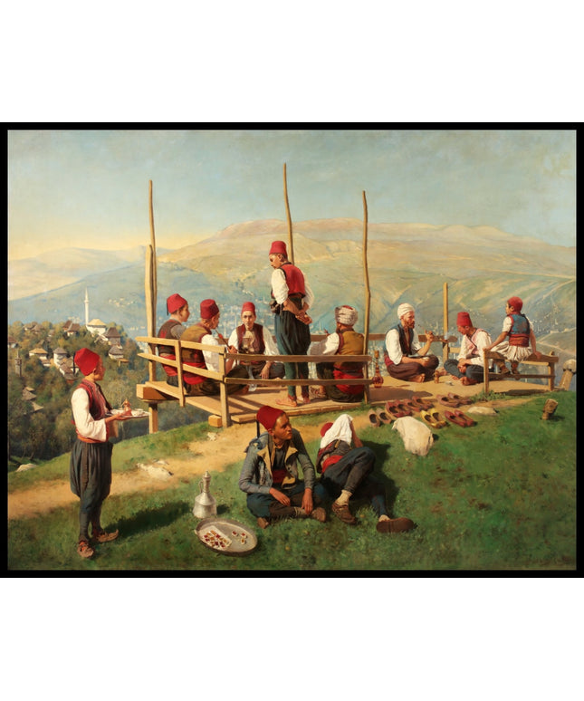 Türkisches Kaffeehaus in Sarajevo