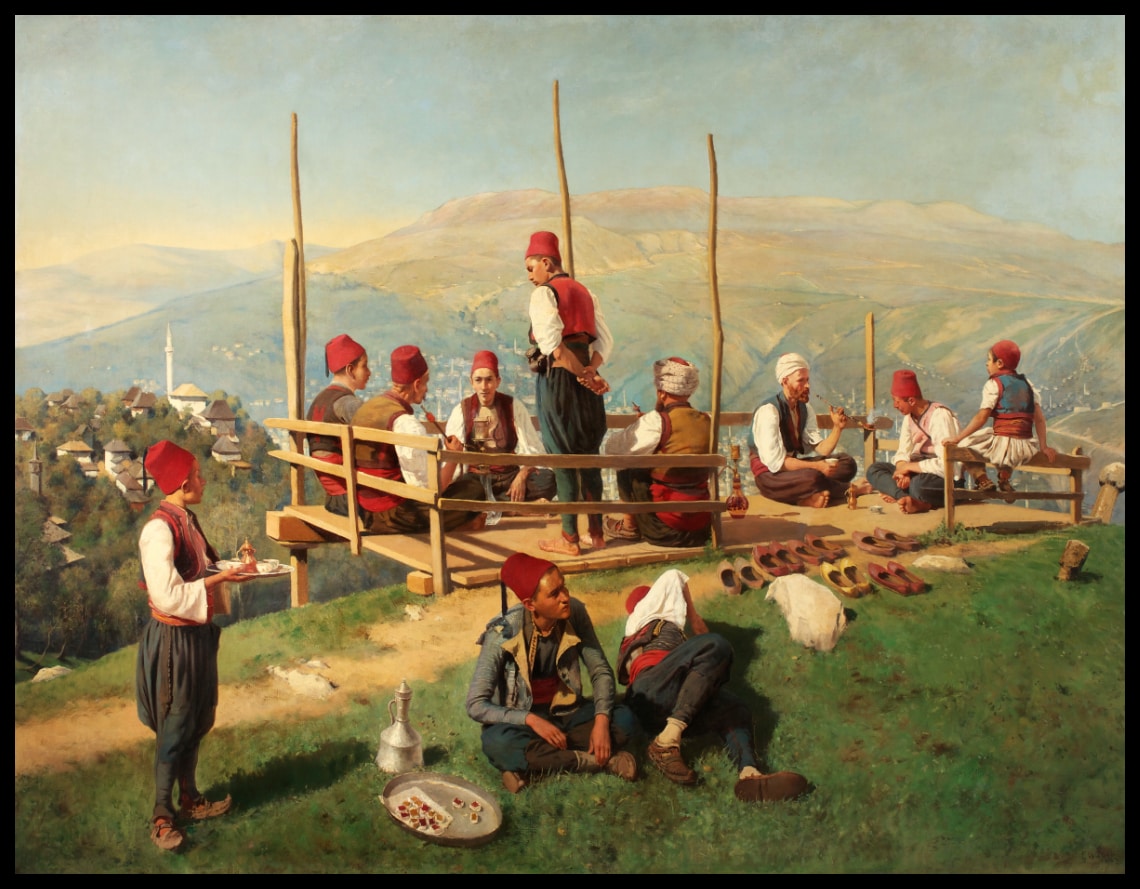 Café turc à Sarajevo
