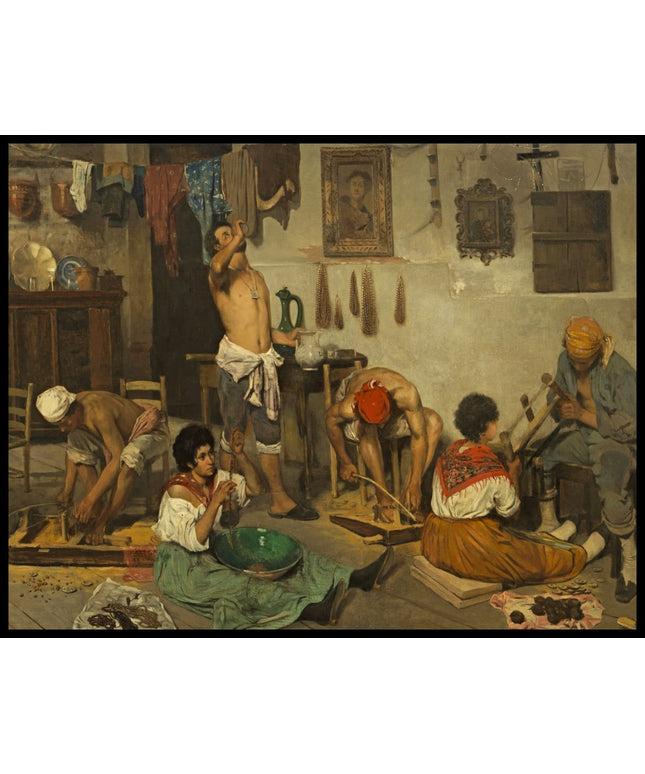 Venezianische Rosenkranzdrechsler