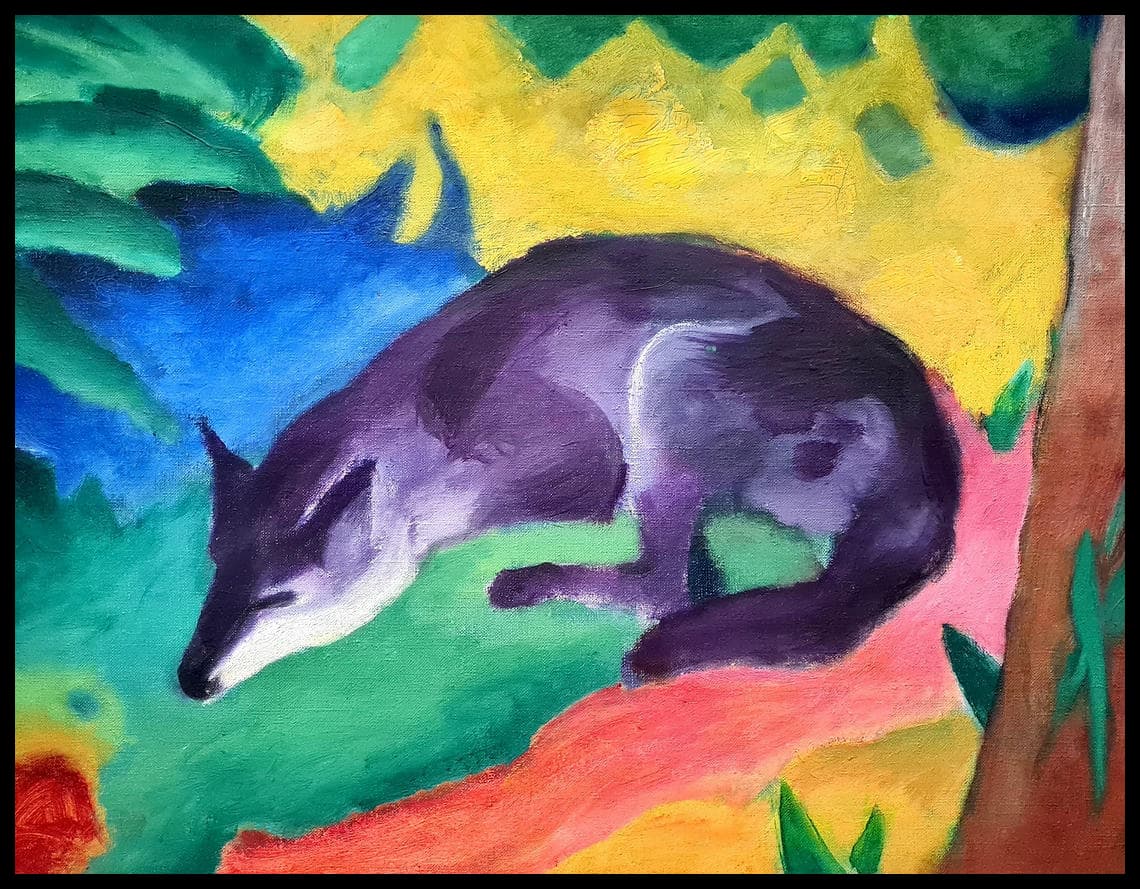 Blue fox