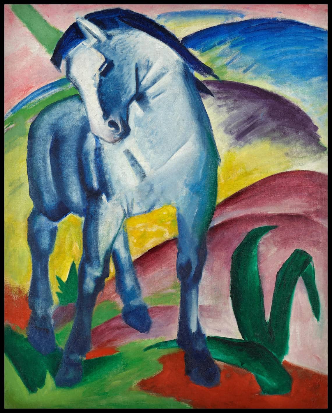Blue horse I