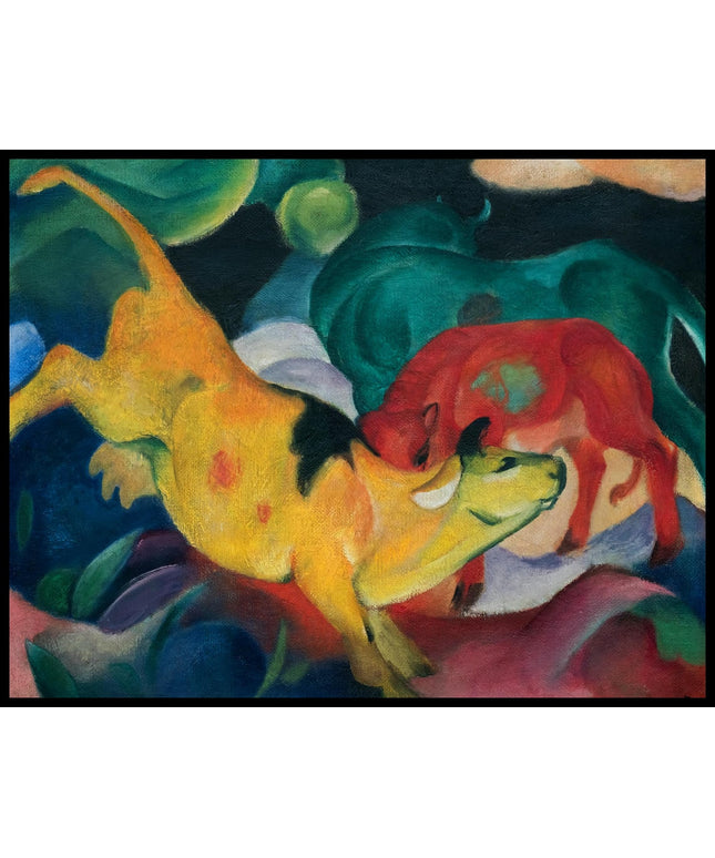 Kühe (Rot, Grün, Gelb)