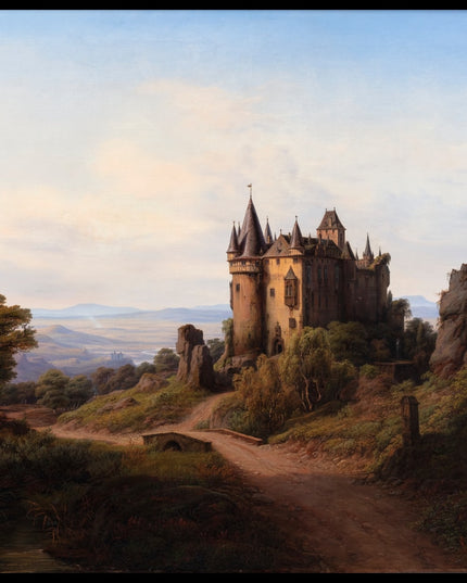 Büresheim Castle by the Eifel River