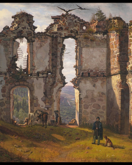 The Ruins of Brahehus near Jönköping, Sweden