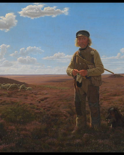 A Jutland Sheperd on the Moors