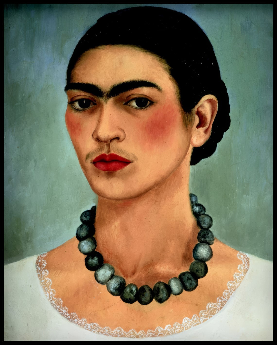 Autoportrait avec collier