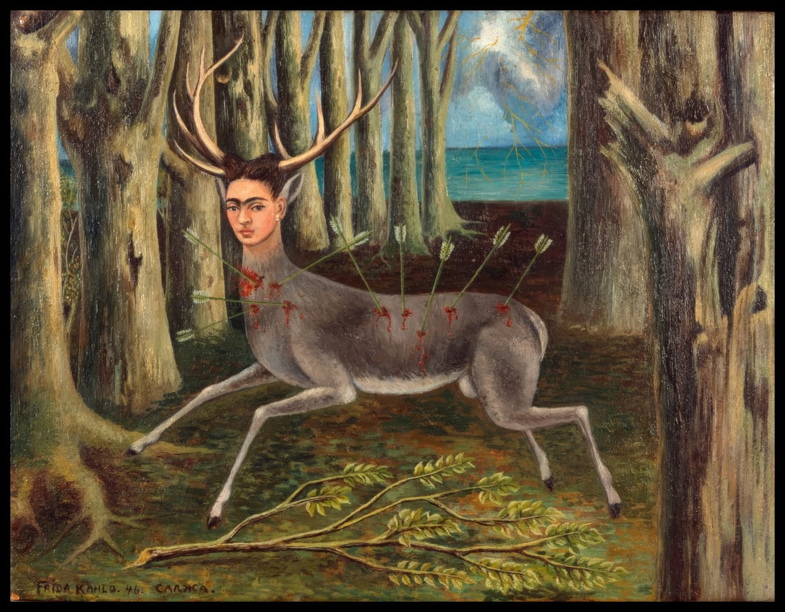 Le cerf blessé ou le petit cerf