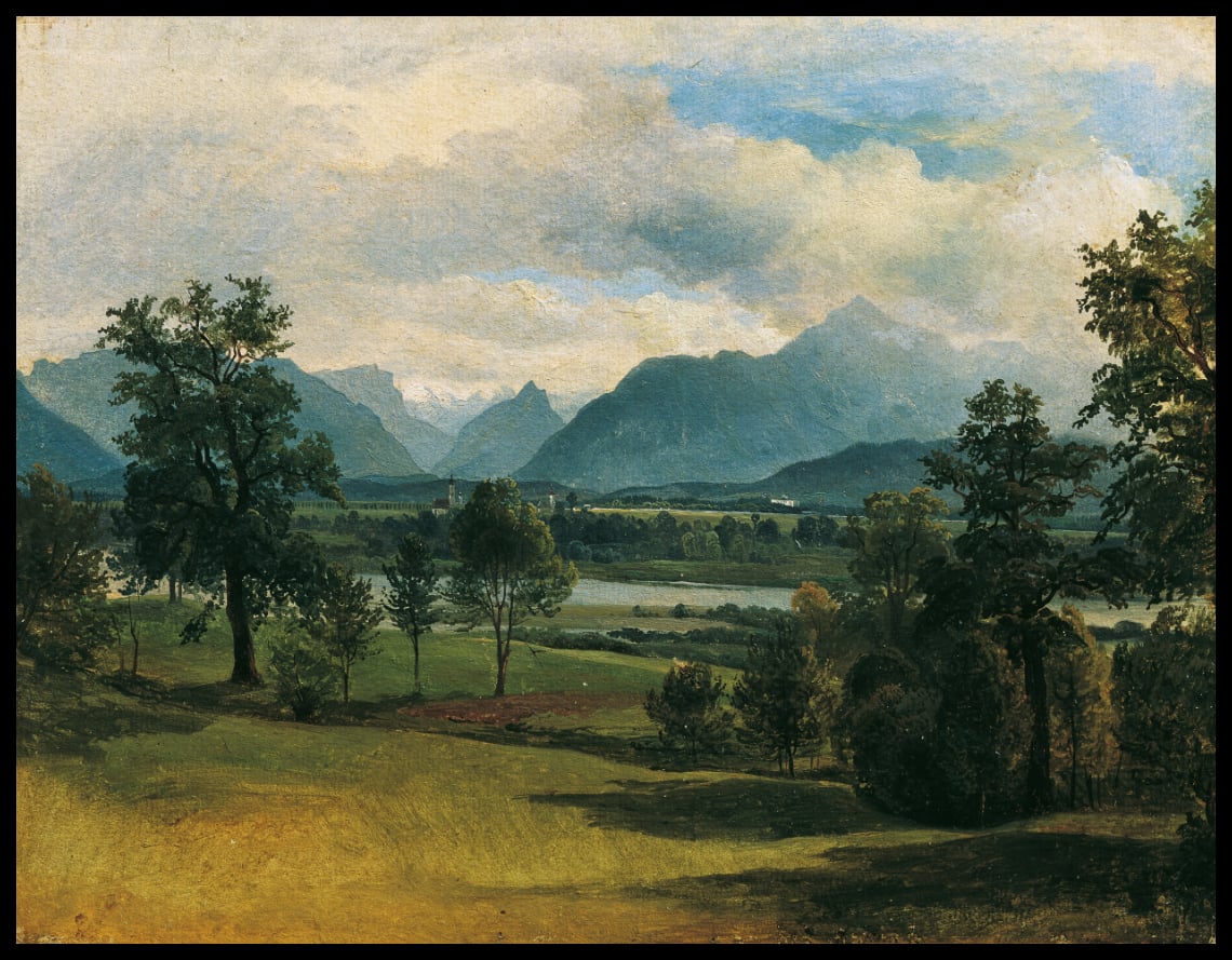 Blick auf Liefering