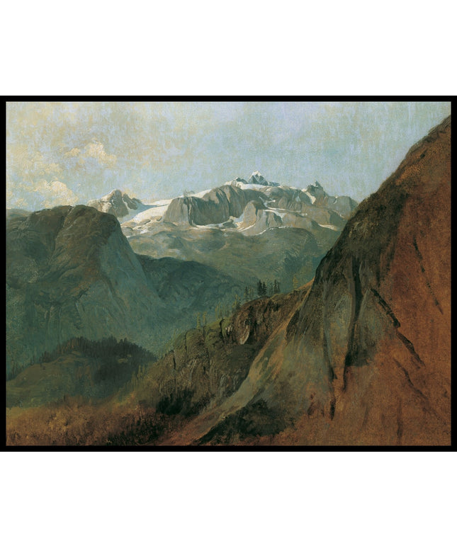 Der Dachstein vom Plassen bei Hallstatt