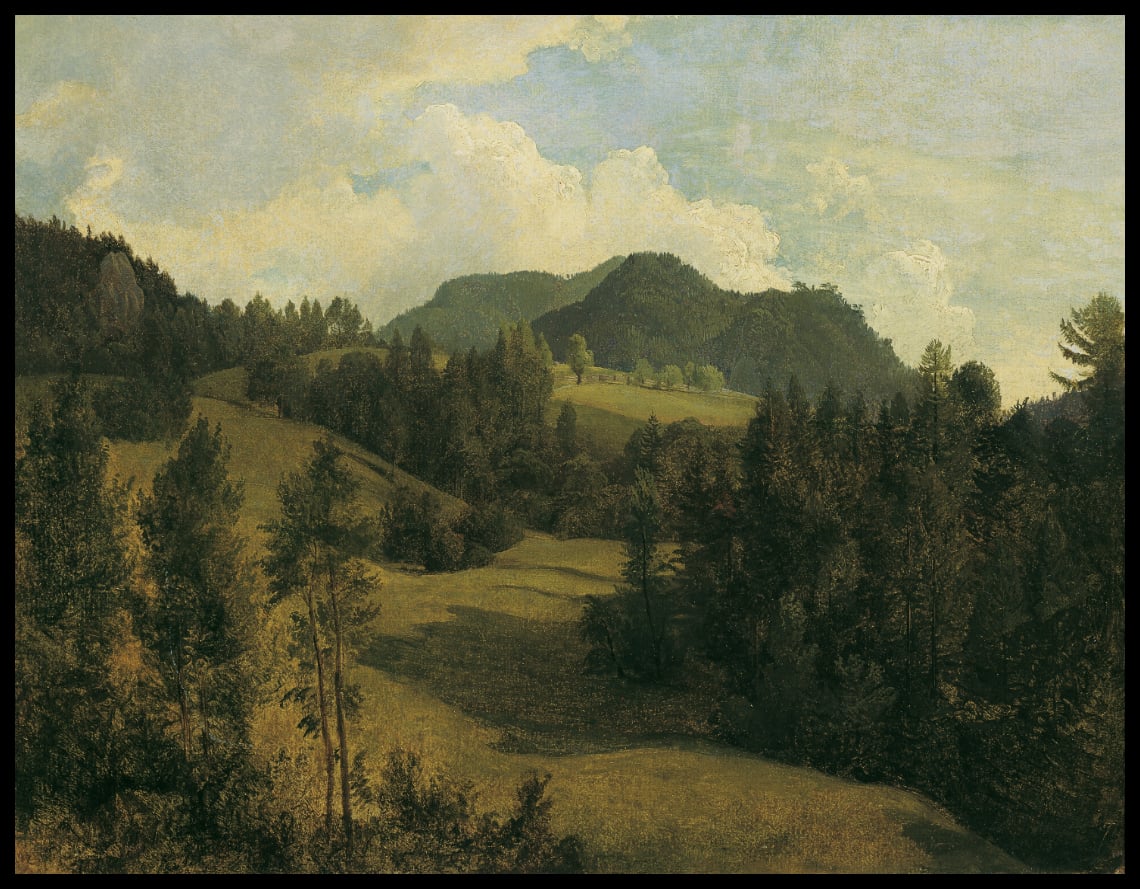 Landschaft bei Miesenbach