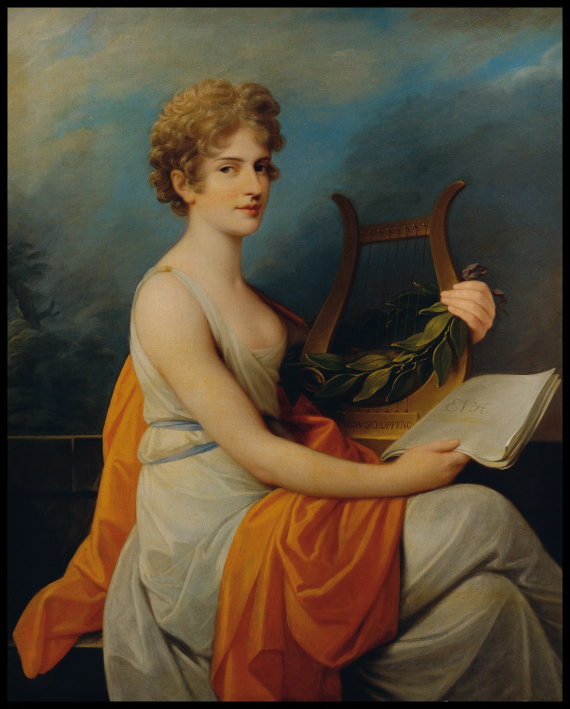 The court opera singer Theresia Saal as Eva
