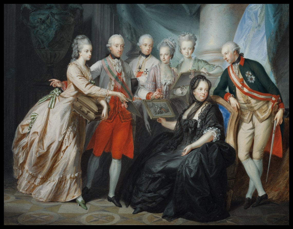 Archduchess Marie Christine and Duke Albert of Saxe-Teschen