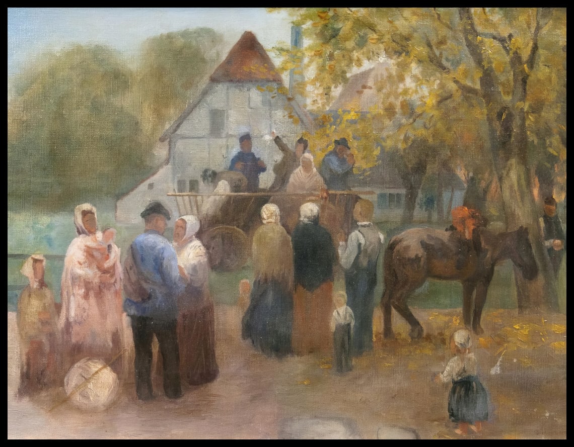 Vor der Abreise