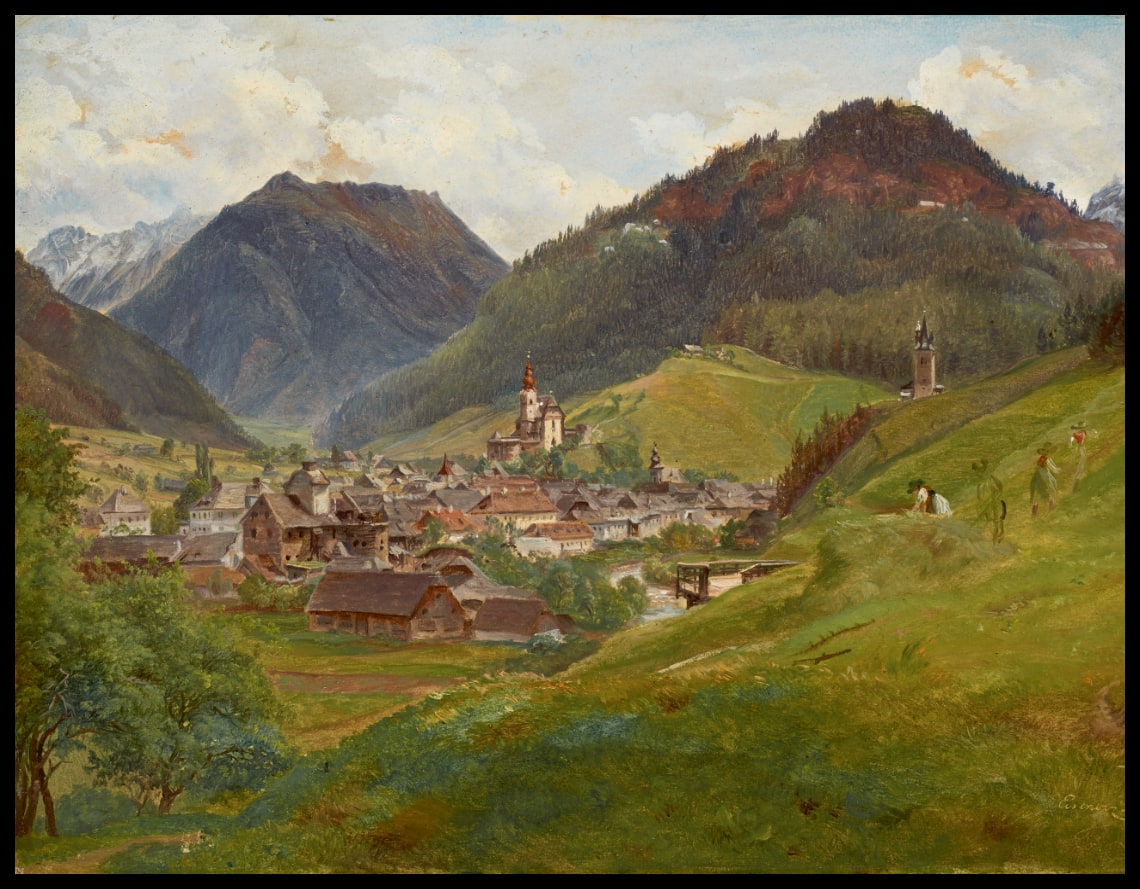 Blick auf Eisenerz