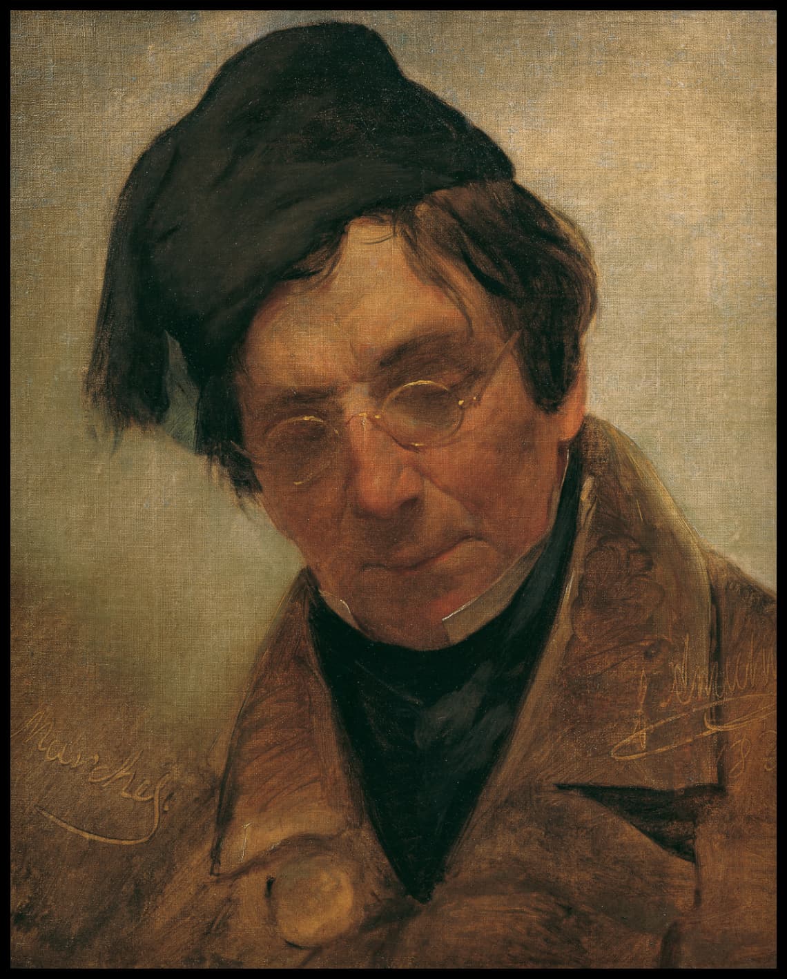The sculptor Pompeo Marchesi