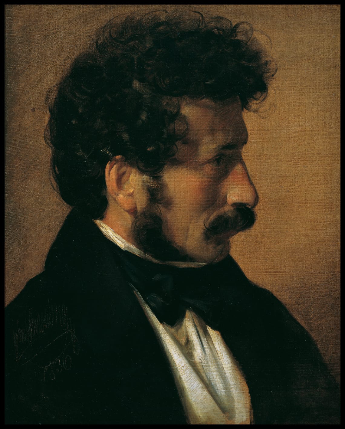 The painter Theodor Alconière