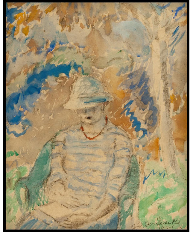 Reading in the Garden