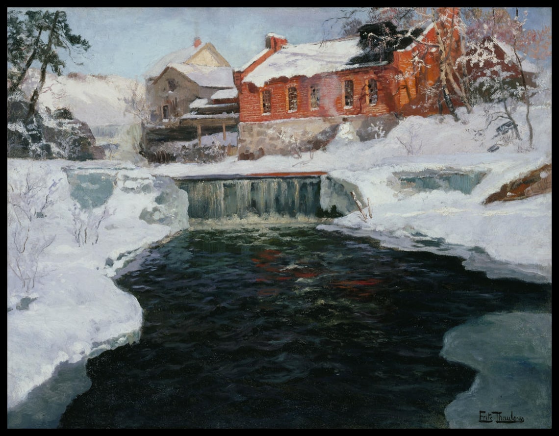 Frits Thaulow Poster