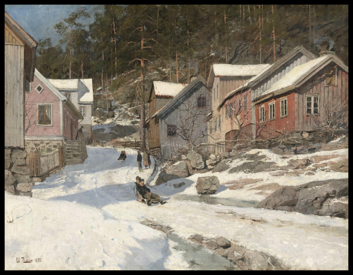 Frits Thaulow Poster
