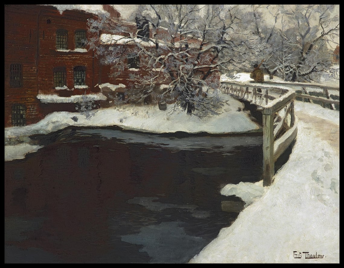 Frits Thaulow Poster