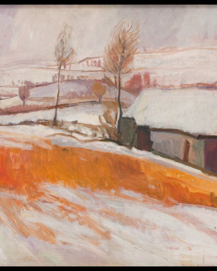 Winter Landscape. Over Kærby Hill.