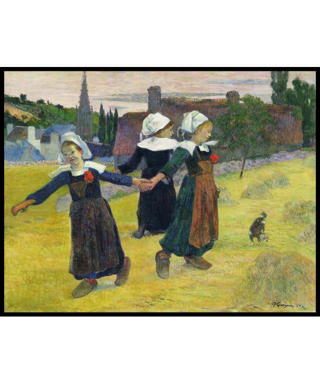 Breton Girls Dancing, Pont-Aven