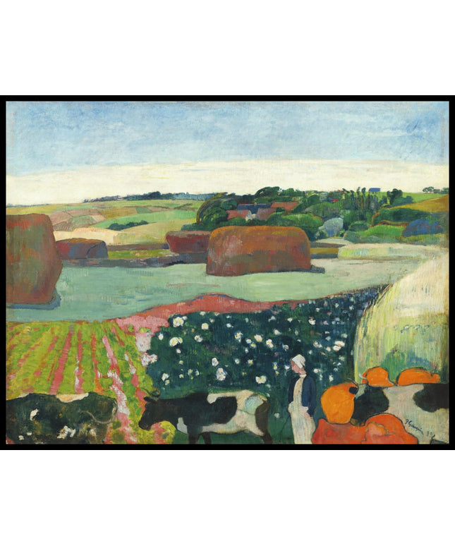 Haystacks in Brittany