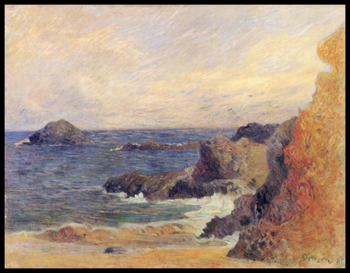 La Côte rocheuse, ou Rochers au bord de la mer
