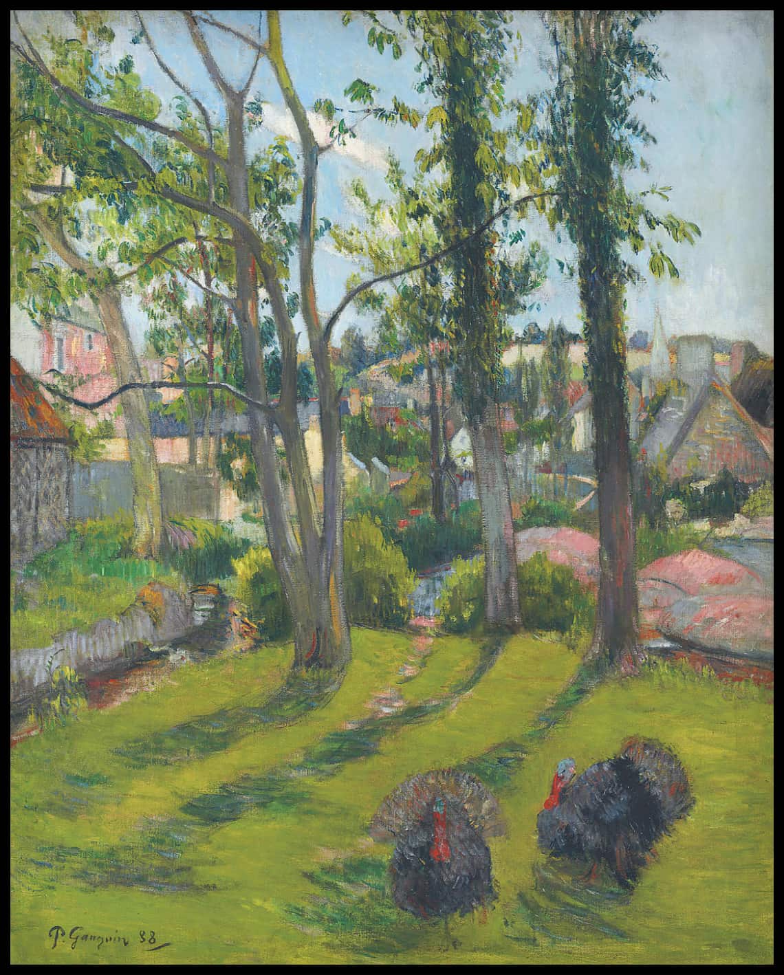 Les dindons, Pont-Aven