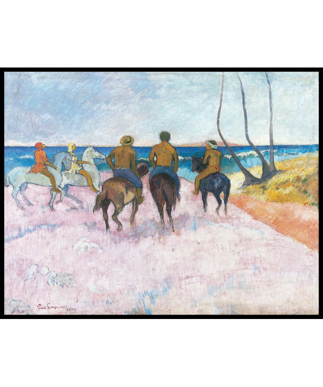 Riders on the beach
