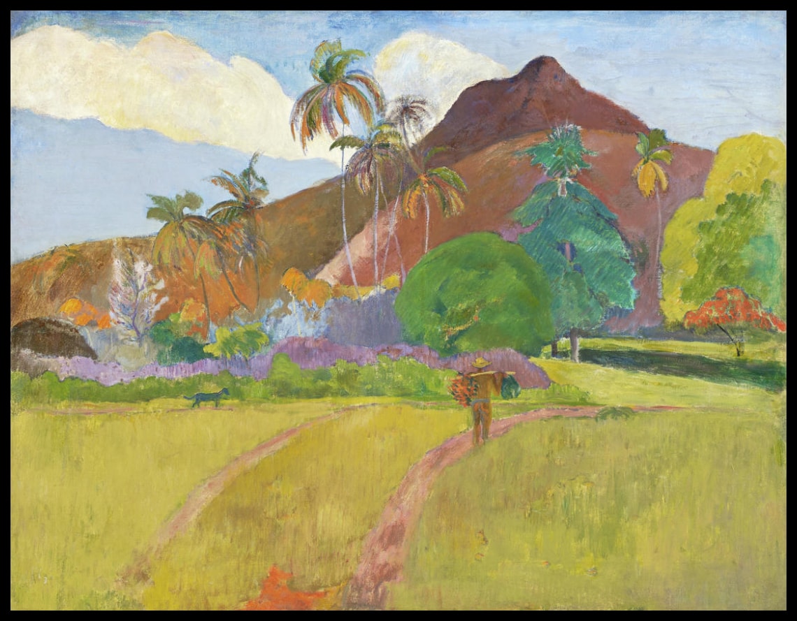 Mountains in Tahiti