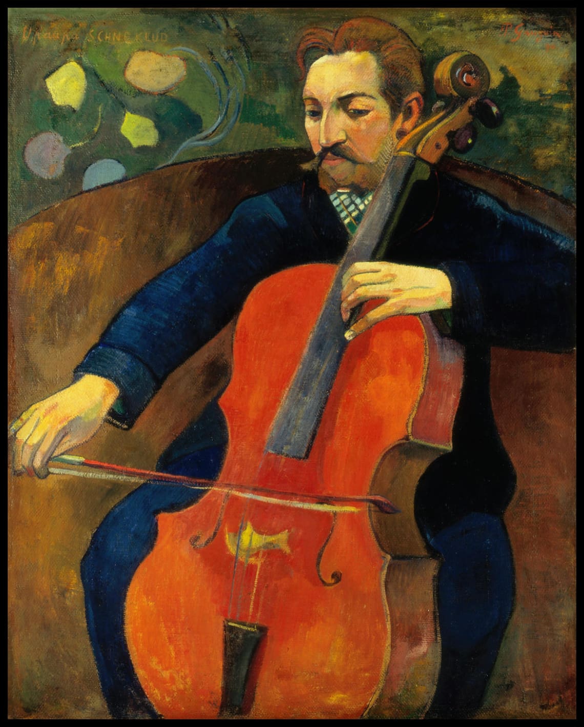 The violoncellist Schneklud
