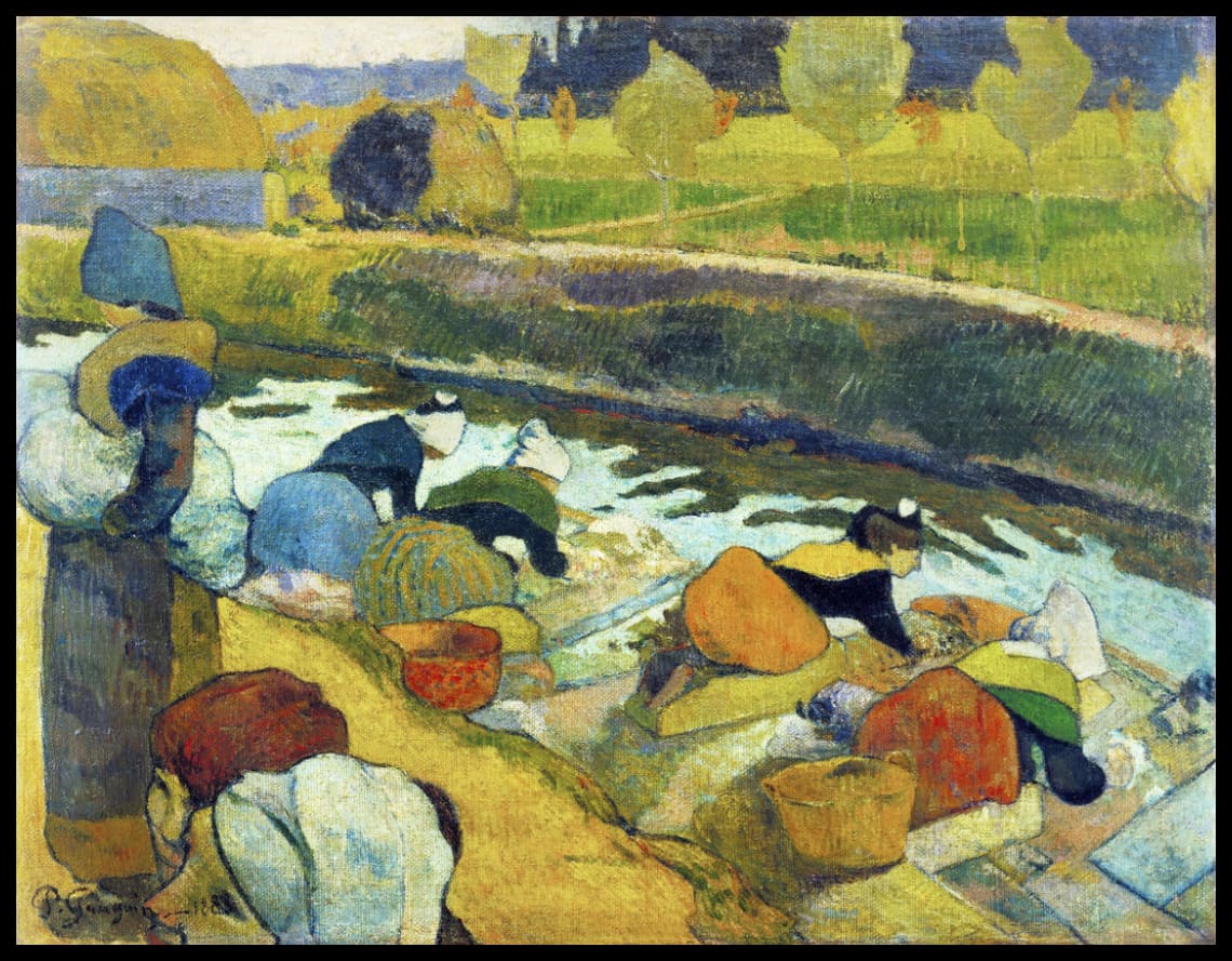 Washerwomen in Arles
