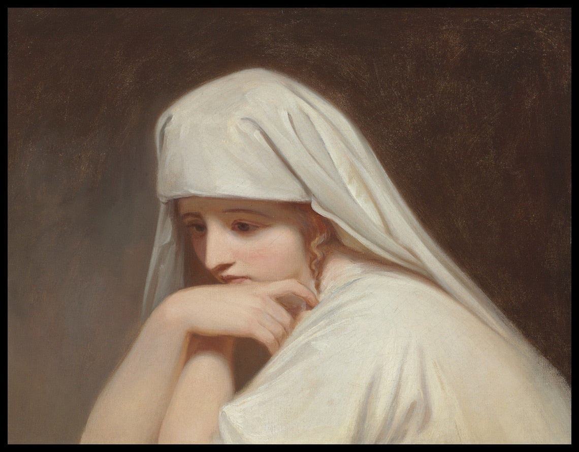 Portrait of Emma, Lady Hamilton, as 'Contemplation'