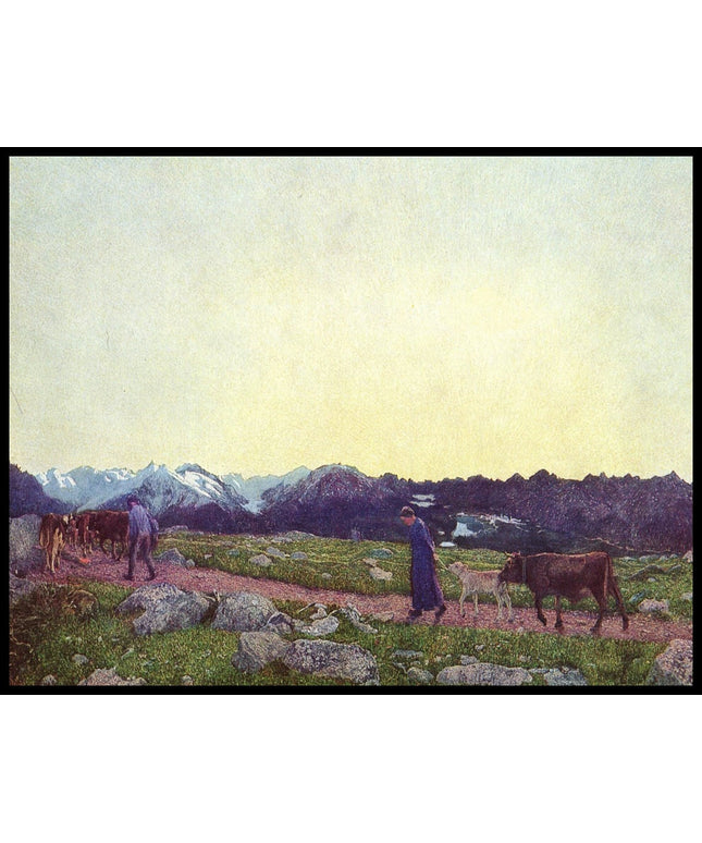 Alpen Triptychon Sein