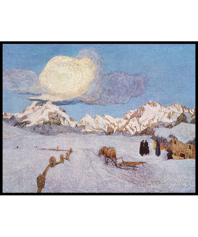 Alpen Triptychon Vergehen