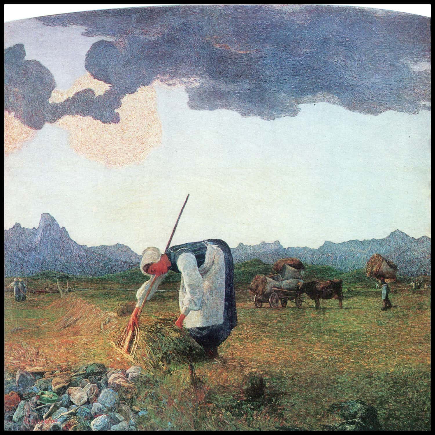 The hay harvest