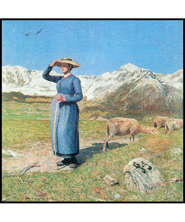 Mittag in den Alpen, Schweiz