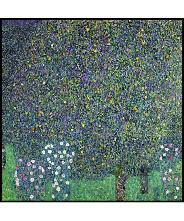 Rosen unter den Bäumen