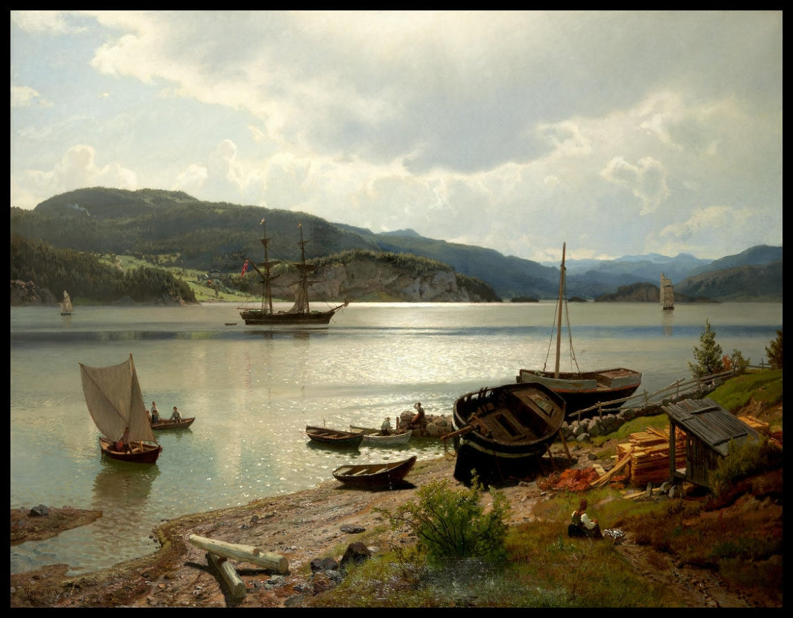 Par l'eau