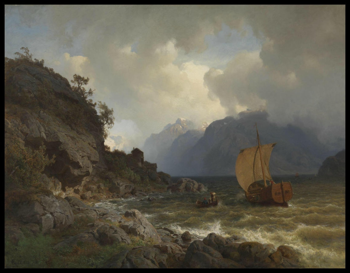 De la côte ouest de la Norvège
