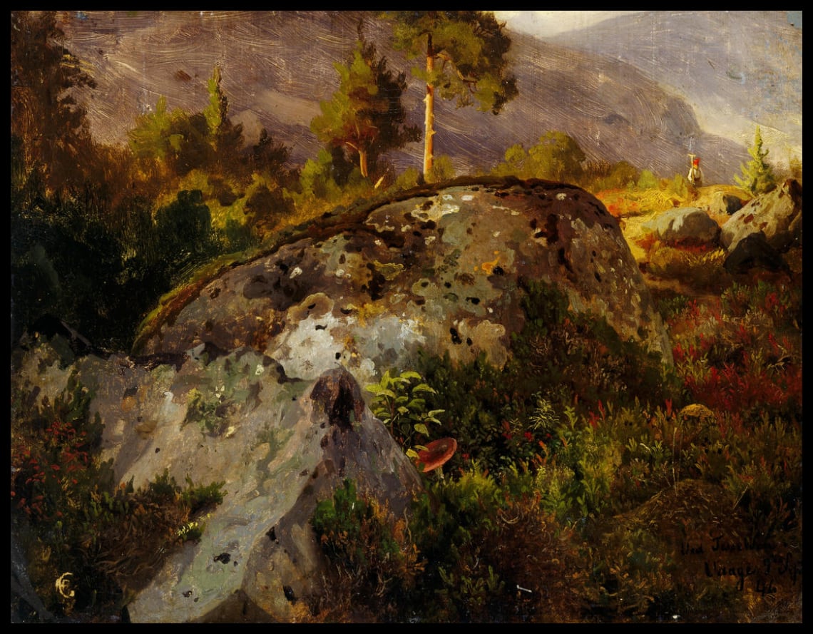 Étude de paysage de Vaga