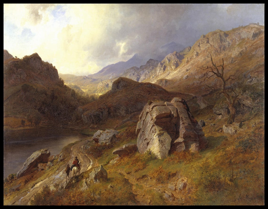 Vallée de Lledr au Pays de Galles