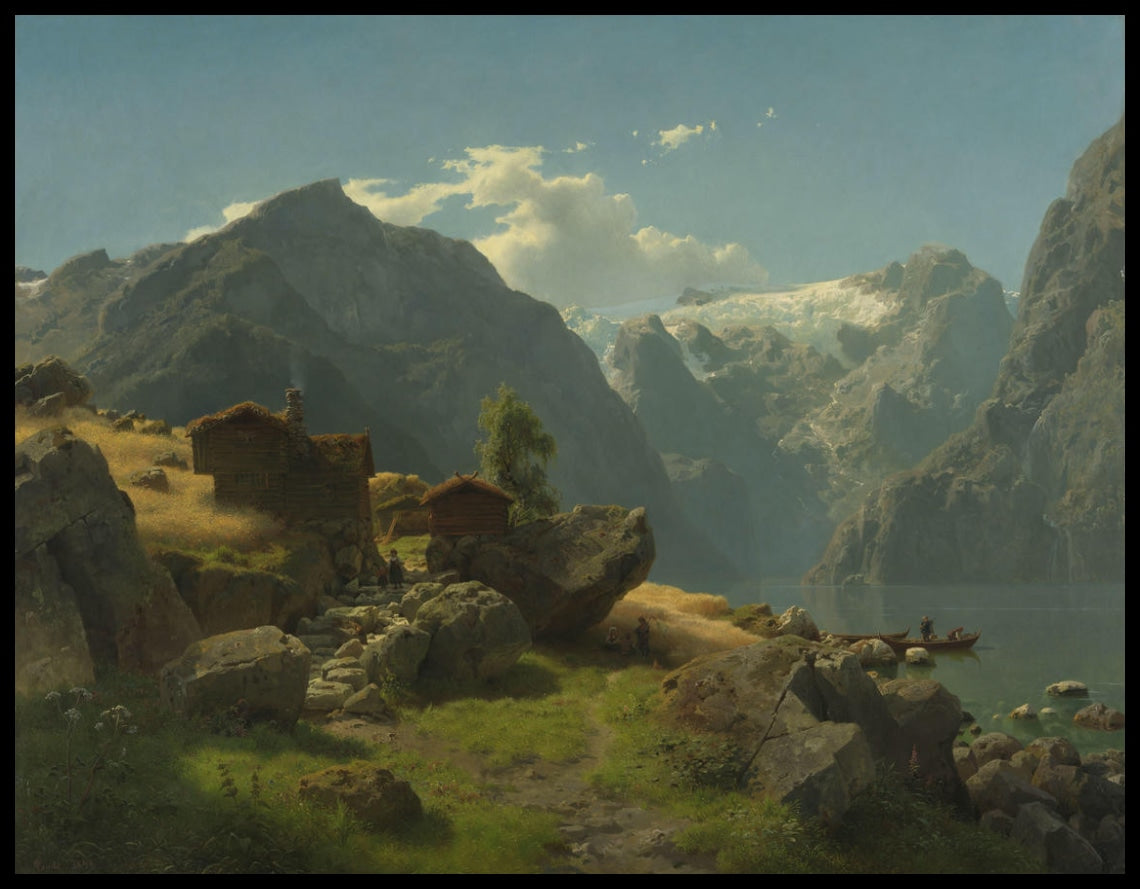 Paysage norvégien