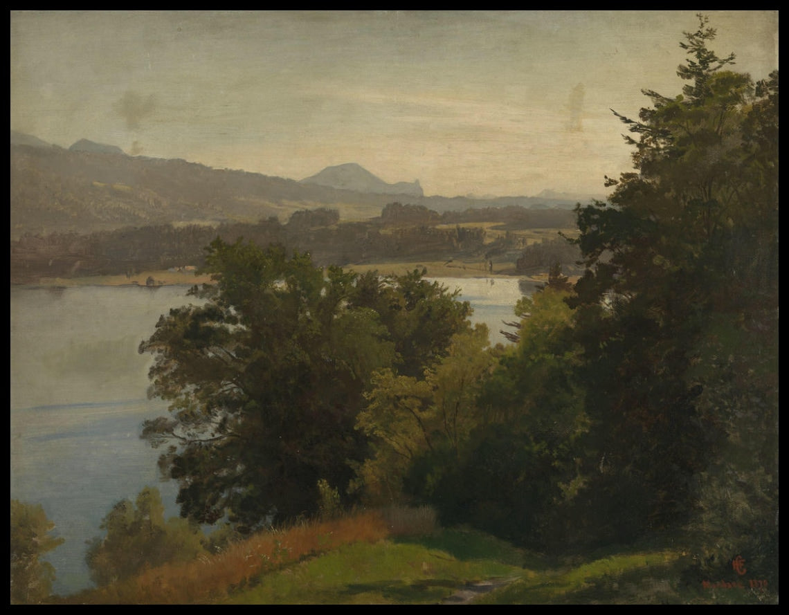 Vue sur le lac de Lune