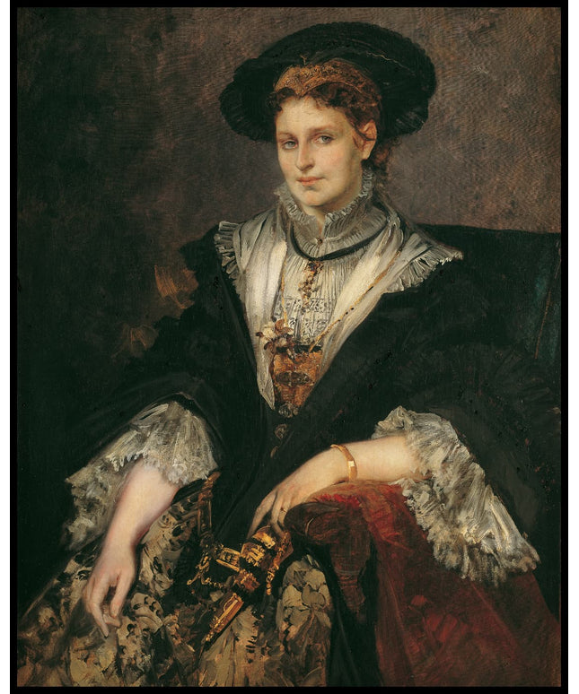 Porträt Bertha von Piloty