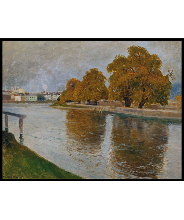 Die Salzach bei Hallein